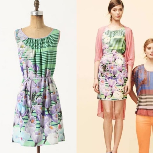 {Anthro} Dream Daily Yonina Mini Dress - Picture 1 of 3